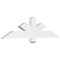 Ekena Millwork Kennewick Architectural Grade PVC Gable Bracket, 48"W x 12"H x 2"D x 4"F, 6/12 Pitch GBP048X12X0204KEN00 - alternate 1